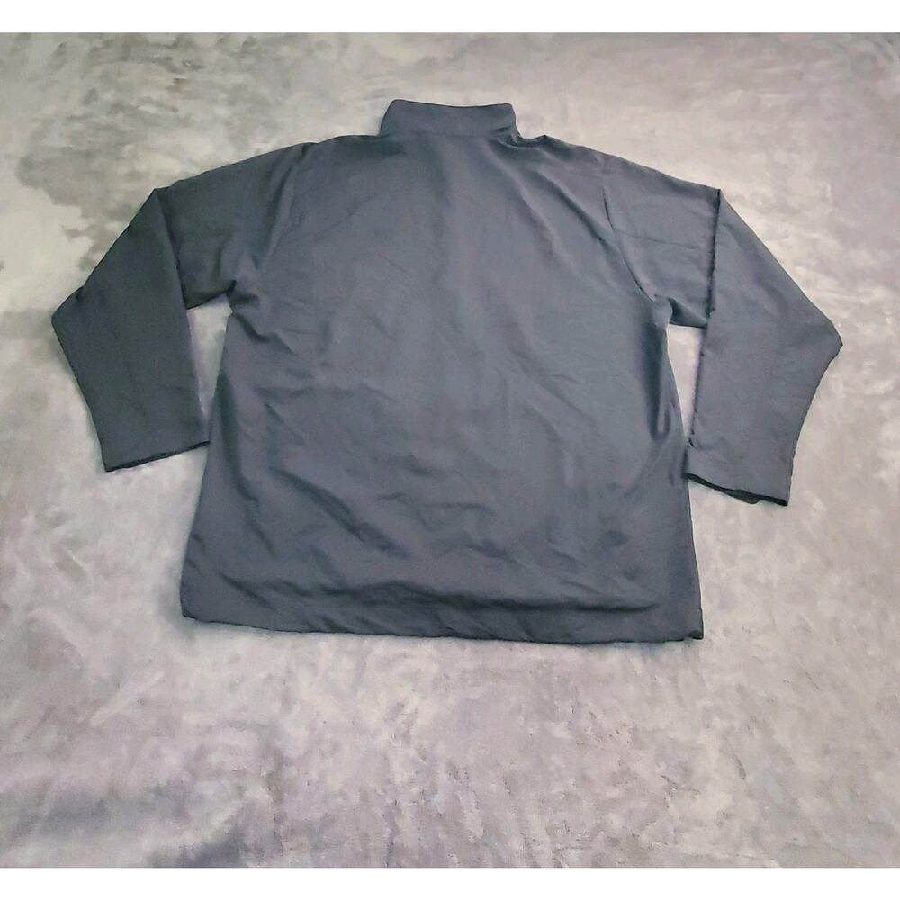 Nike Golf Sz L Men's 1/2-Zip Wind Shirts 578675-010 Black Long Sleeve C23-28 - Picture 8 of 9